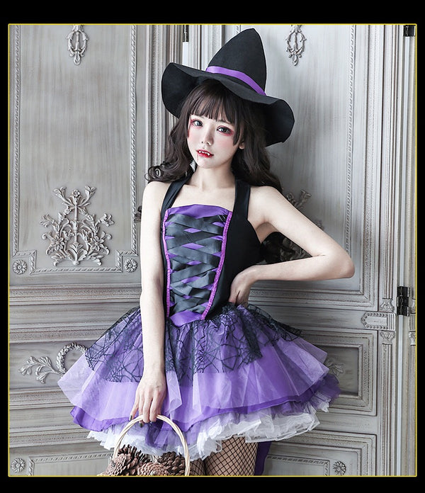 Halloween cos vampire costume （3 pieces）KF82305