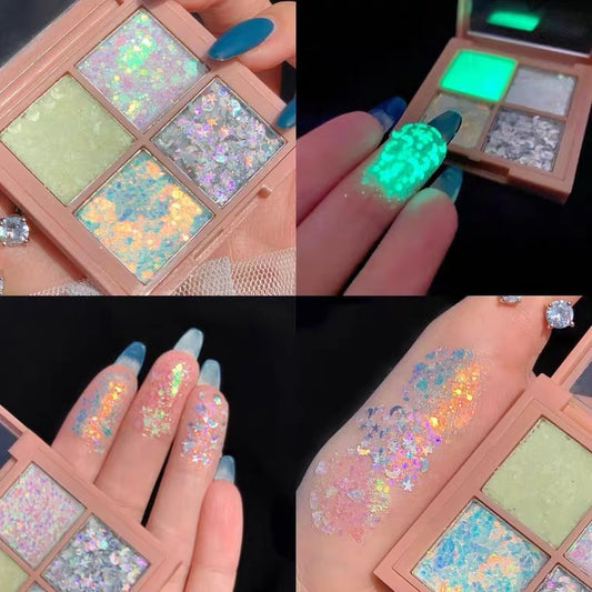 Sparkling 4-color eye shadow MK0032