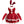 Bunny Christmas Dress   (5-PIECE SET）KF82470