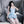 Blue lace dress KF81964