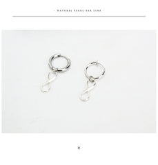 BTS simple earrings KF80011
