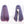 Purple long straight wig KF21460