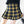 Chic plaid skirt KF90103