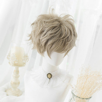 Harajuku short roll wig KF81181