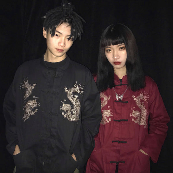 Unisex Embroidered Jacket KF90288