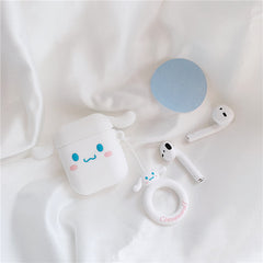 Cute apple bluetooth earphone case KF82730