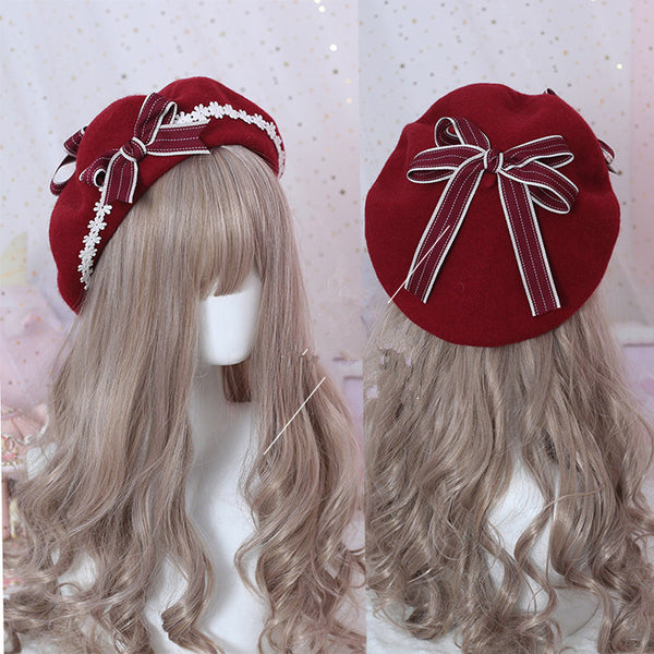 Daisy Bow Beret KF9275