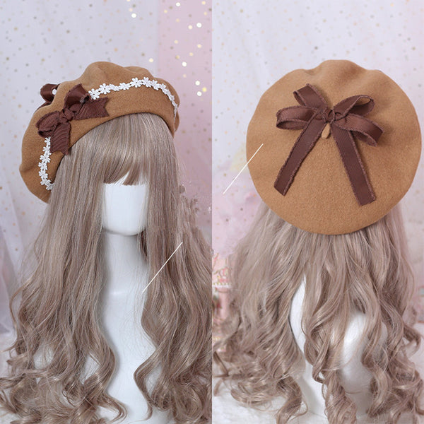 Daisy Bow Beret KF9275