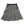 Grey pocket pleated skirt KF90020