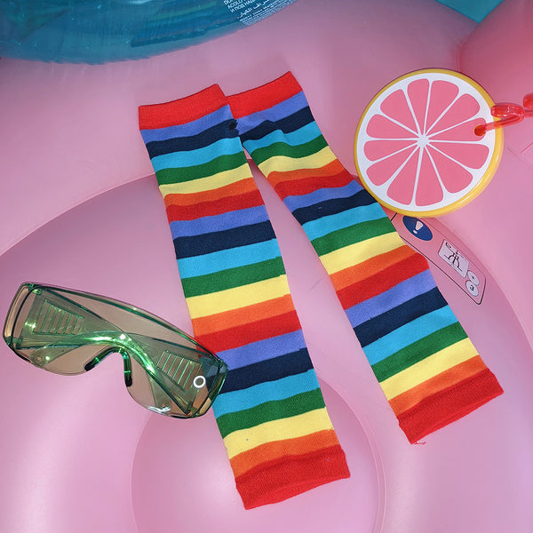 Rainbow Sunscreen Sleeve KF90537