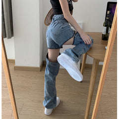 Ulzzang Fashion Jeans KF82125