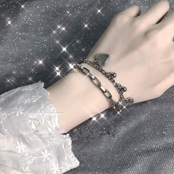 Love heart bracelet KF90791