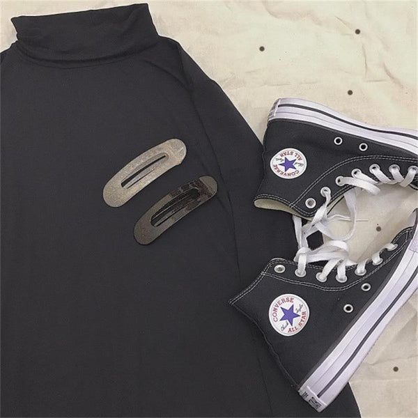 Turtleneck bottoming shirt KF81534