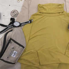 Turtleneck bottoming shirt KF81534