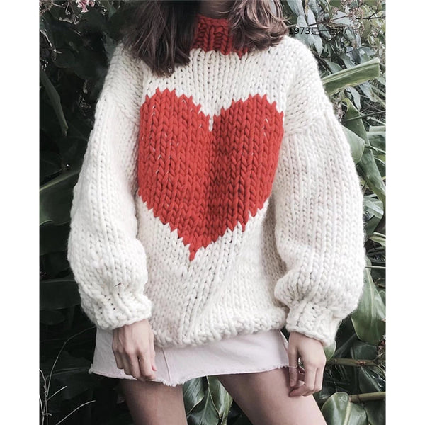 Vintage love sweater KF82252