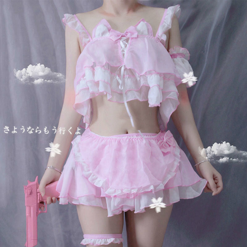 unzzy sexy lace lingerie KF50066