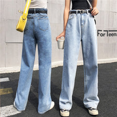 Chic wide leg jeans KF90660