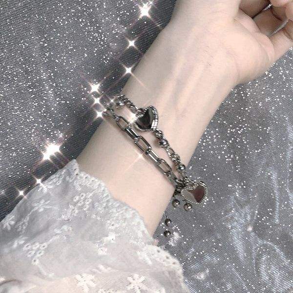 Love heart bracelet KF90791