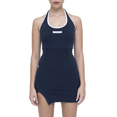 Letter Sling Dress KF9343