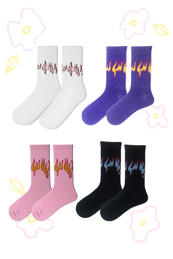 Unisex casual socks KF81525