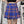 Purple Check Skirt  KF9506