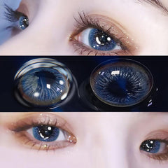 STARRY BLUE CONTACT LENS (TWO PIECES) KF24108