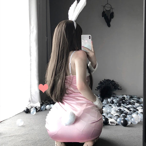 SEXY COSPLAY MAID OUTFIT (6-piece set) KF81959