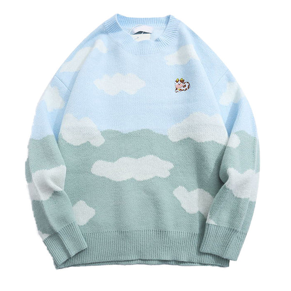 Cute cow sweater KF11015
