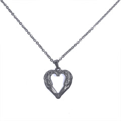 Love heart necklace KF90374