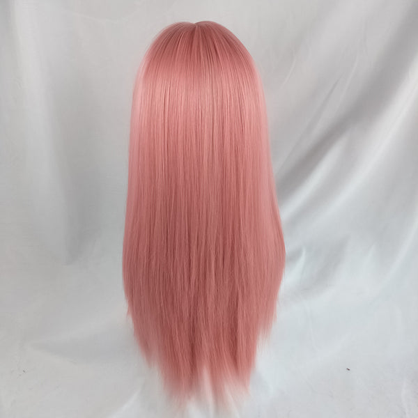 Pink wig KF81023