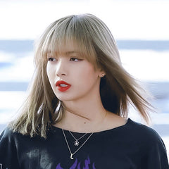 Gray long straight hair KF81097