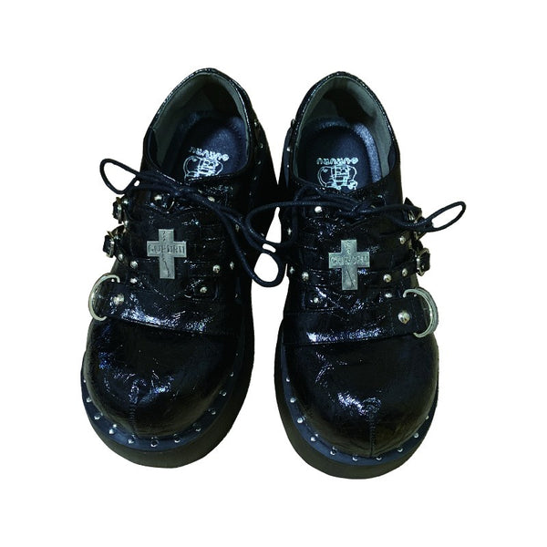 Punk platform shoes  KF82359