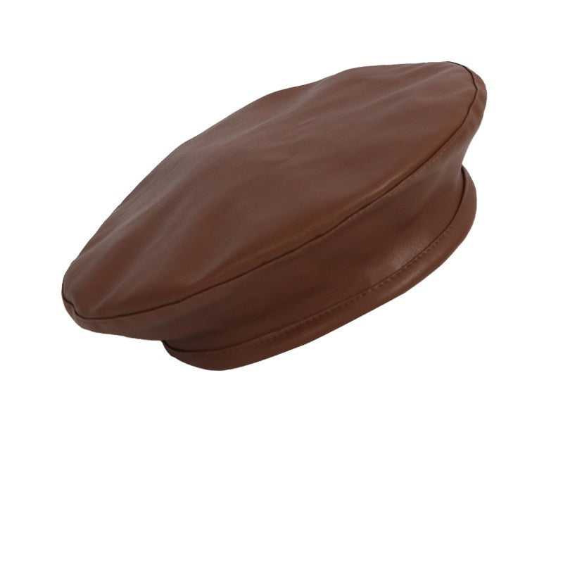unzzy leather beret KF50098