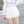 White pleated skirt  KF2008
