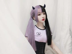 purple princess   hair  KF81050
