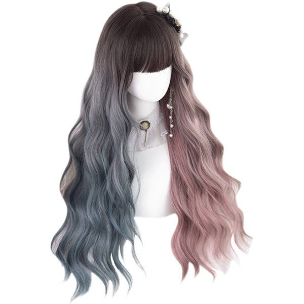 Lolita gradient long curly hair  KF82679