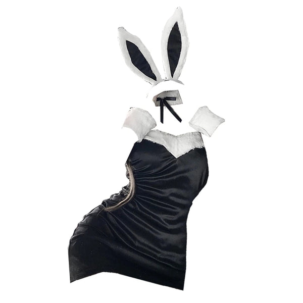 SEXY COSPLAY MAID OUTFIT (6-piece set) KF81959