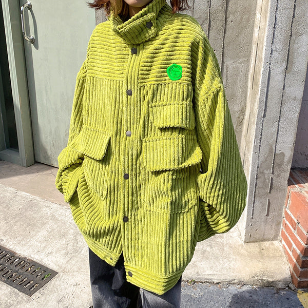 vintage green jacket  KF82619