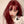 red long straight wig KF82833