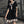 black jk uniform dress  KF21602