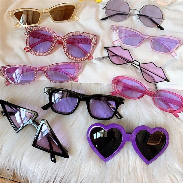 Purple Fashion Sunglasses KF81844