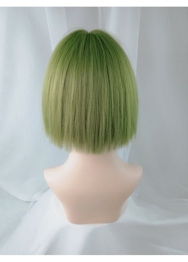 Green harajuku wigs KF8402