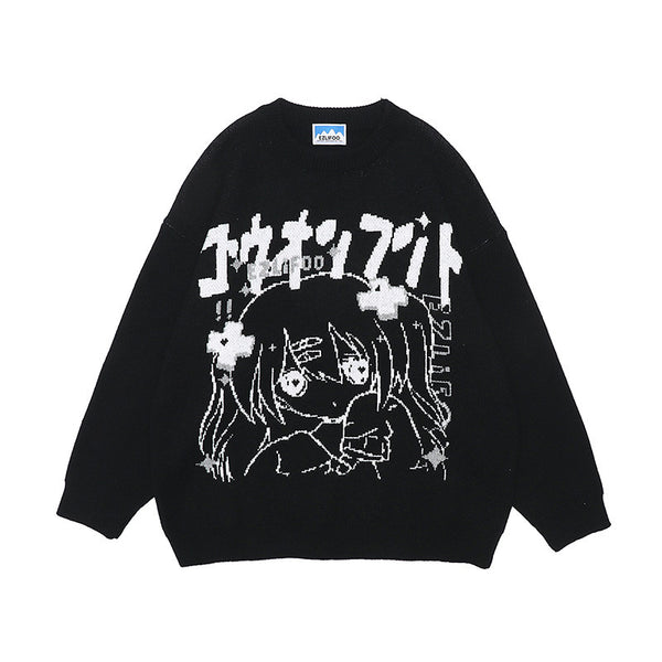 Retro anime sweater  KF2341