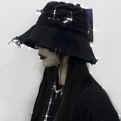 Punk black hat KF81307
