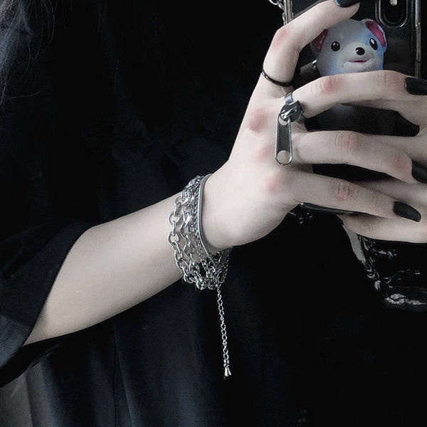 Unisex Three Layer Bracelet KF81431
