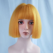 yellow harajuku wig  KF8403 main image 1