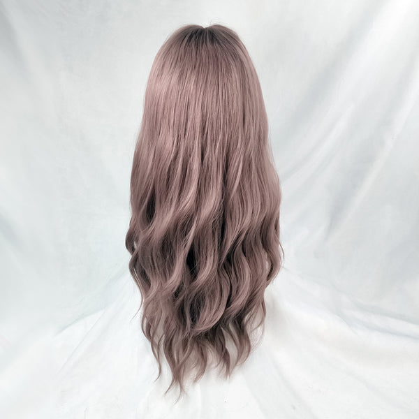 RROWN LONG STRAIGHT WIG KF82246