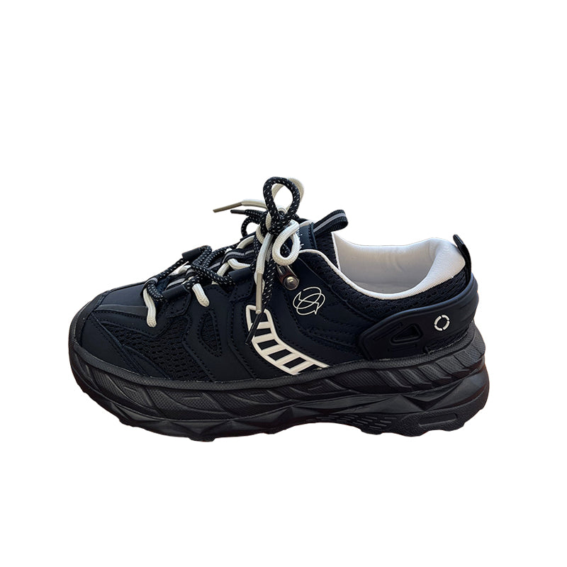 Black casual sports shoes  KF82511