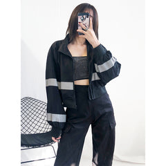 Ulzzang zip jacket KF90230