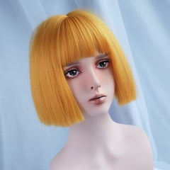 yellow harajuku wig  KF8403